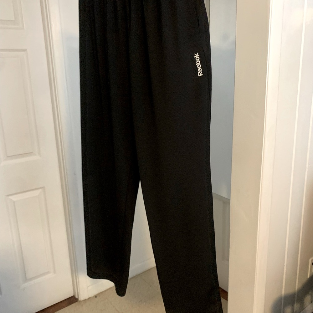 Reebok black sweat pants